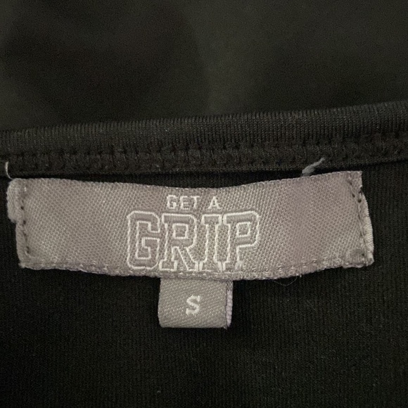 Get a Grip Black and Pink Razor Back Sports Tops Size S - Picture 5 of 7